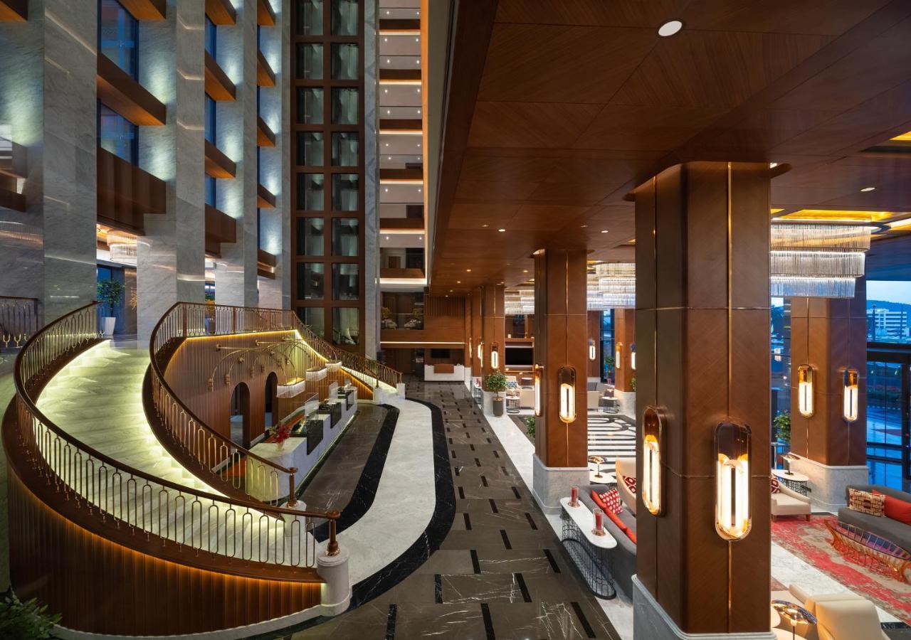 Moevenpick Hotel Istanbul Asia Airport Exteriér fotografie The lobby of the hotel