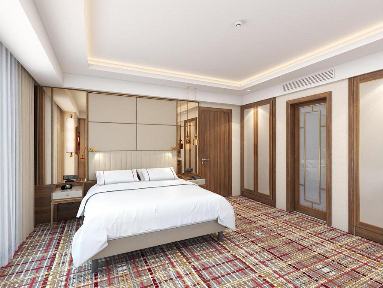 Moevenpick Hotel Istanbul Asia Airport Exteriér fotografie A bedroom in the hotel