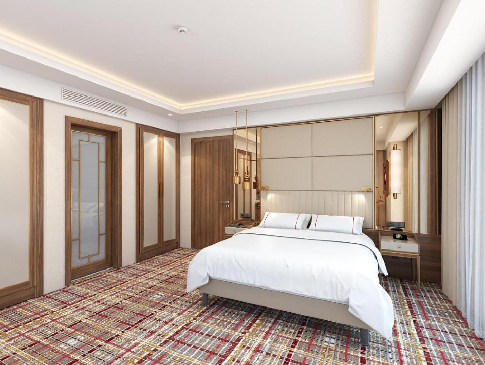 Moevenpick Hotel Istanbul Asia Airport Exteriér fotografie A bedroom at the hotel