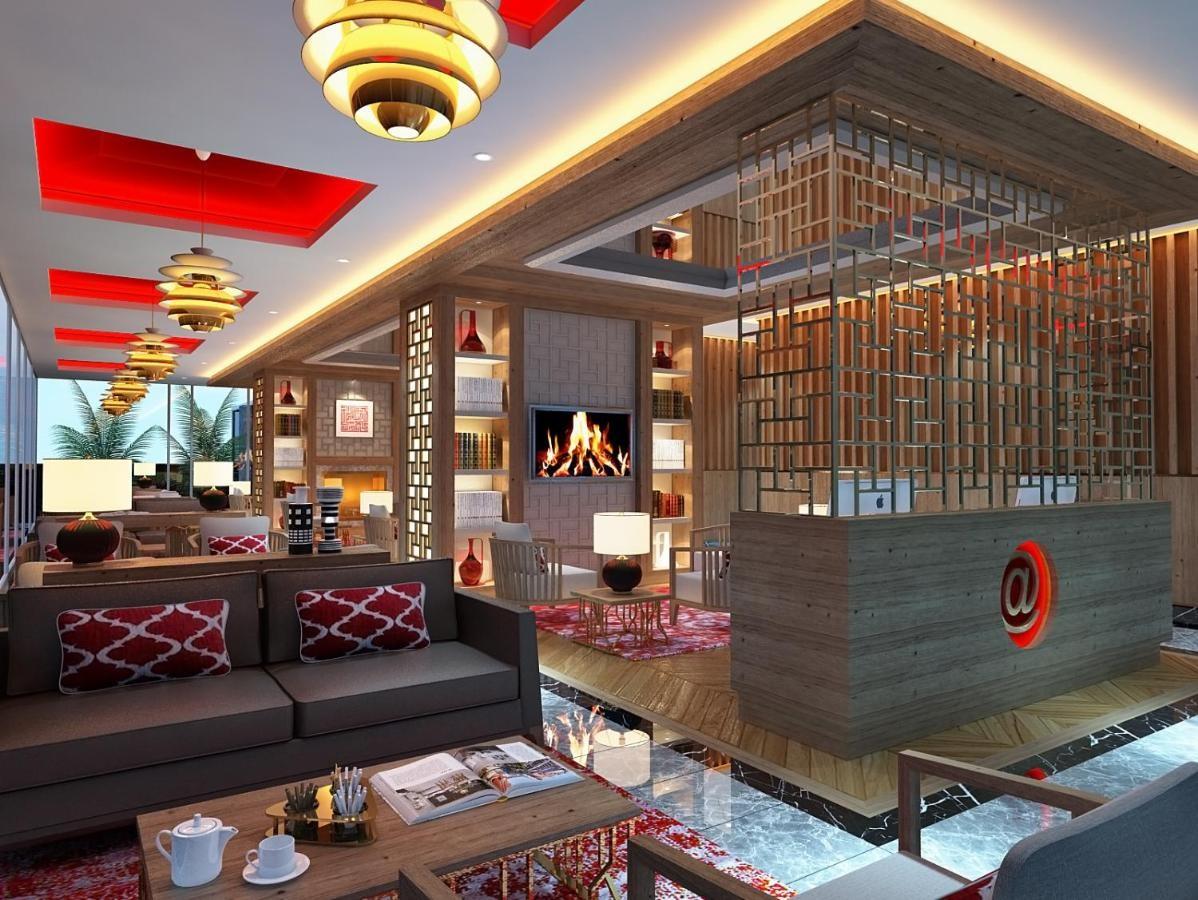 Moevenpick Hotel Istanbul Asia Airport Exteriér fotografie 3D rendering of a restaurant interior
